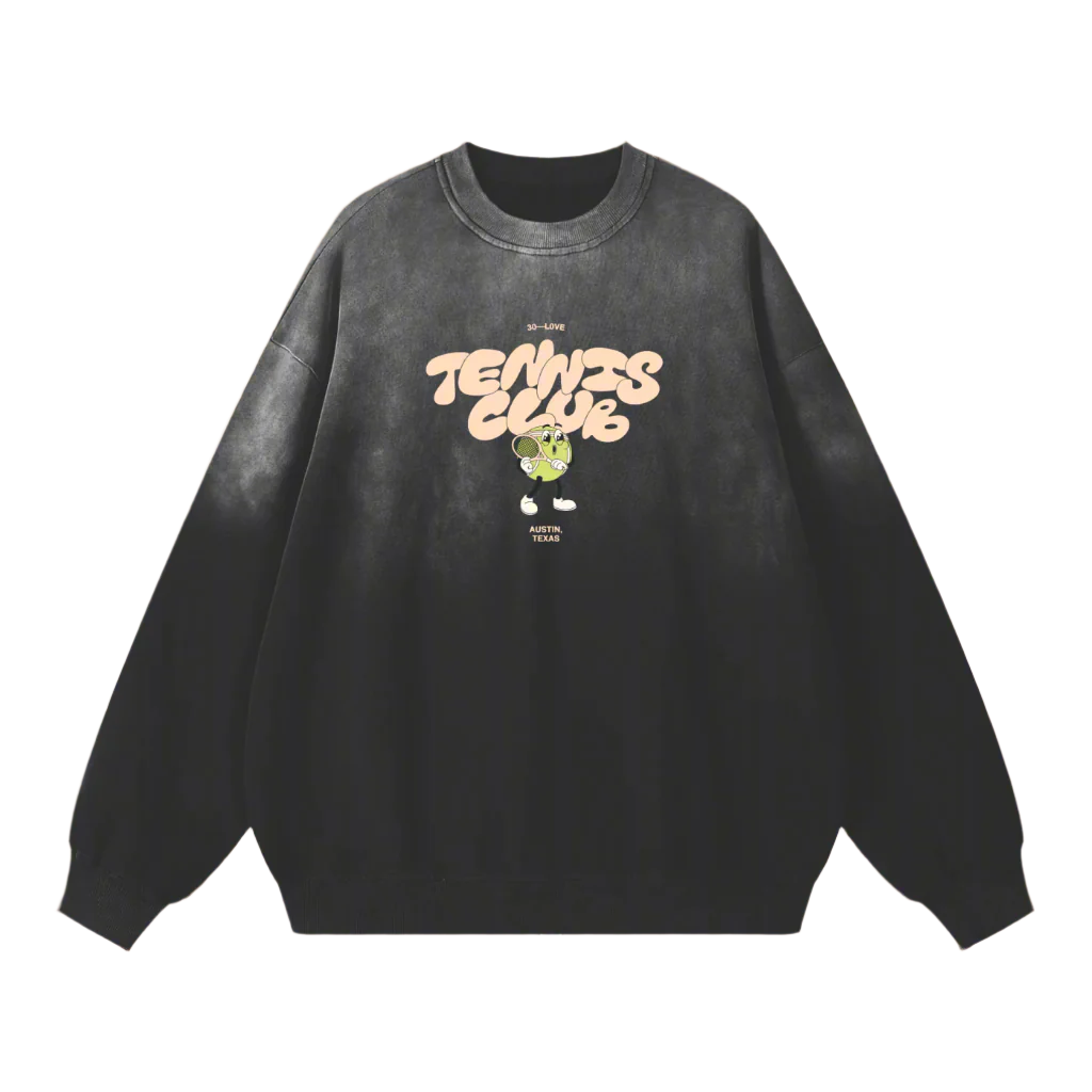 After Practice sweatshirt in monkey-washed heavy cotton
